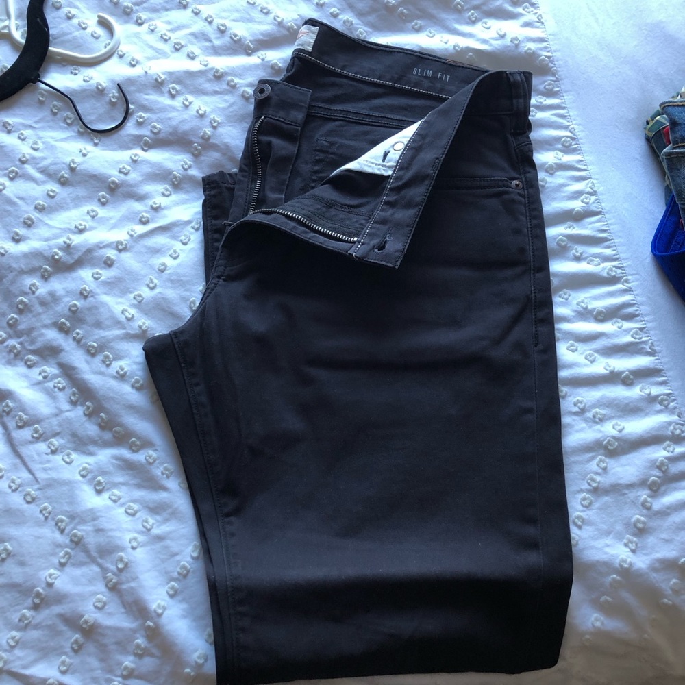 Dockers Slim Fit Men’s Black Chinos- 36x30